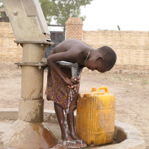 Water For South Sudan - Girl Fetching Water